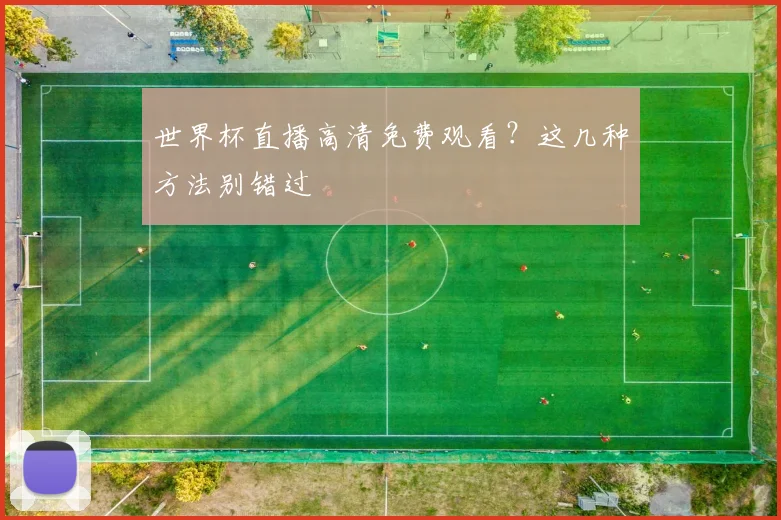 世界杯直播高清免费观看?这几种方法别错过
